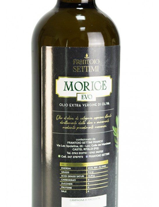 Olio Morice Extra Vergine di Oliva in bottiglia 2025/2026