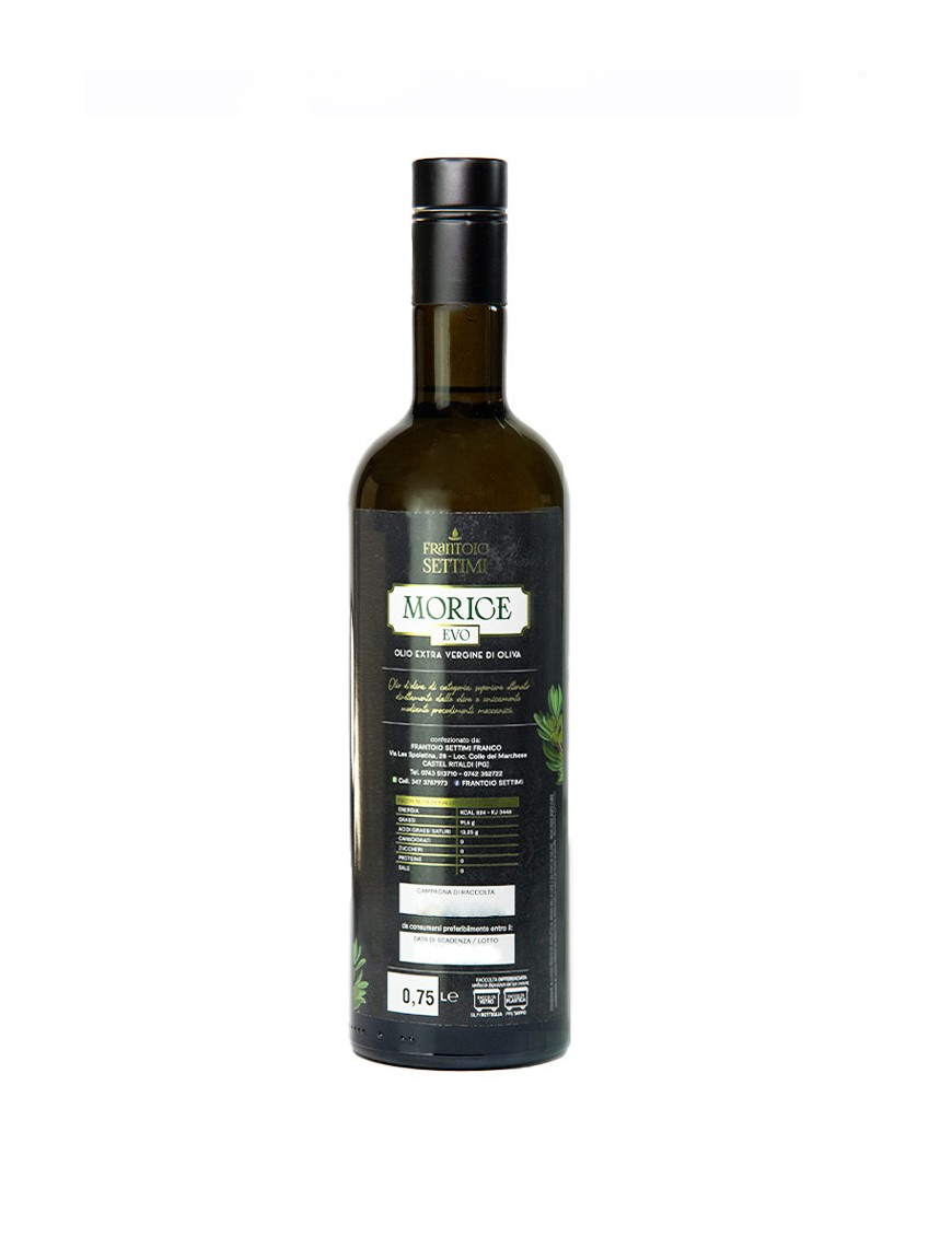 Olio Morice Extra Vergine di Oliva in bottiglia 2025/2026